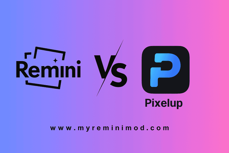 Remini vs Pixelup AI Photo Enhancement 2025