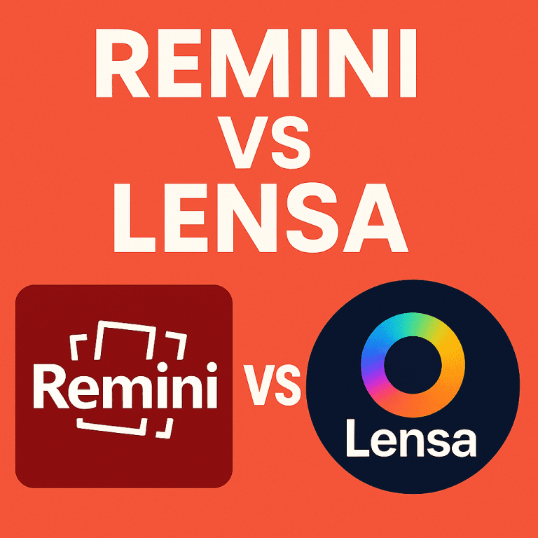 Remini vs Lensa –AI Editing 2025